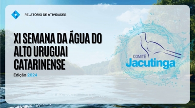 Comitê Jacutinga lança a Cartilha da Semana da Água