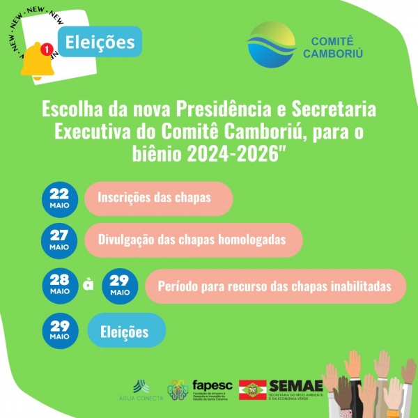 Eleições da diretoria do Comitê Camboriú