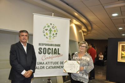 Entrega Certificados de capacitação de Professores de Cocal do Sul