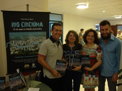 Livro sobre Rio Criciúma é lançado pela Editora Unesc