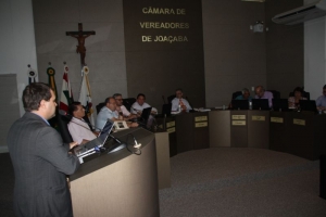 Comitê Rio do Peixe apresenta ações na Câmara de Vereadores de Joaçaba