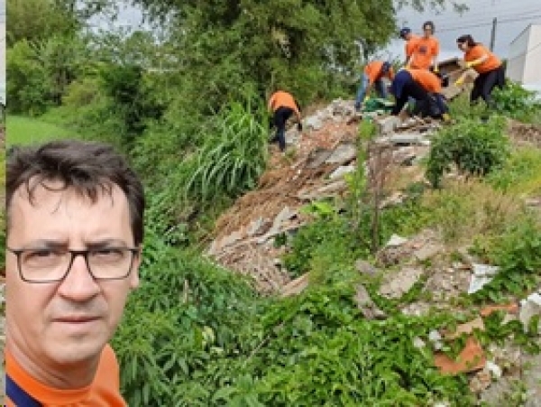 Mutirão de limpeza do Rio Morto surpreendeu voluntários