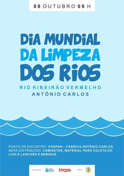 DIA MUNDIAL DA LIMPEZA DOS RIOS - Antônio Carlos-SC
