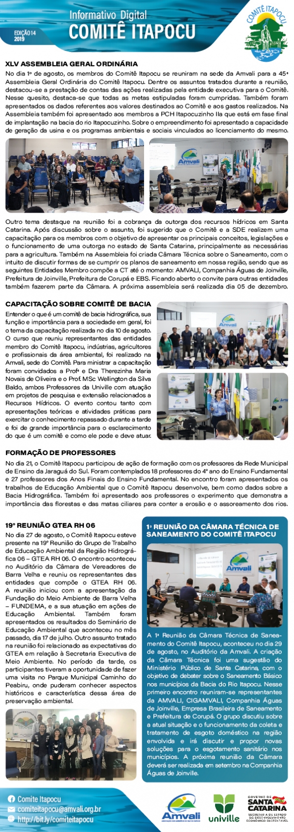 INFORMATIVO DIGITAL EDIÇÃO 14/2019