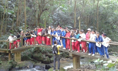 Saída a campo apresenta Rio Urussanga a estudantes de Içara e Treze de Maio