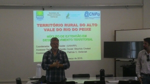 Plenária do Território Rural do Alto Vale do Rio do Peixe