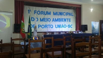 1º Fórum Municipal do Meio Ambiente de Porto União - SC