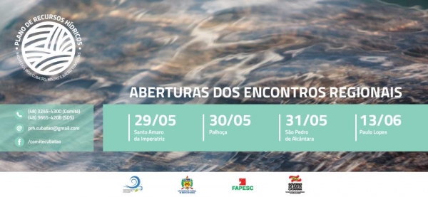 [CONVITE] - Plano de Recursos Hídricos das Bacias dos Rios Cubatão, Madre e Bacias Contíguas