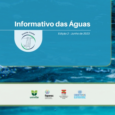 Novo boletim informativo do Comitê Timbó destaca participações em eventos e ações ambientais
