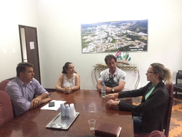 Comitê orienta Prefeitura de Urussanga sobre intervenção