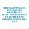 Resultado final da eleição para diretoria do Comitê de Bacia Hidrográfica do Rio Tubarão e Complexo Lagunar