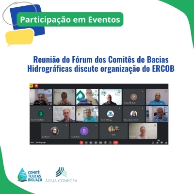 Reunião do Fórum Catarinense de Comitês de Bacias Hidrográficas discute organização do ERCOB