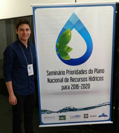 Consultor do Comitê do Itajaí representou o Sul do país em Seminário Nacional sobre Recursos Hídricos