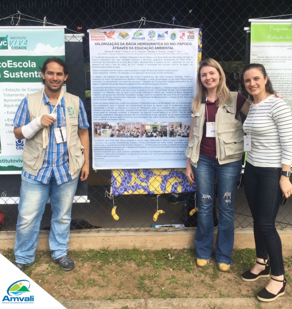 Comitê Itapocu participa do do IV Encontro Catarinense de Educação Ambiental e IX Fórum Brasileiro de Educação Ambiental
