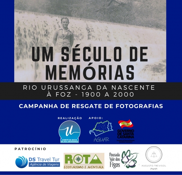 Campanha salvaguarda fotografias antigas da bacia do rio Urussanga