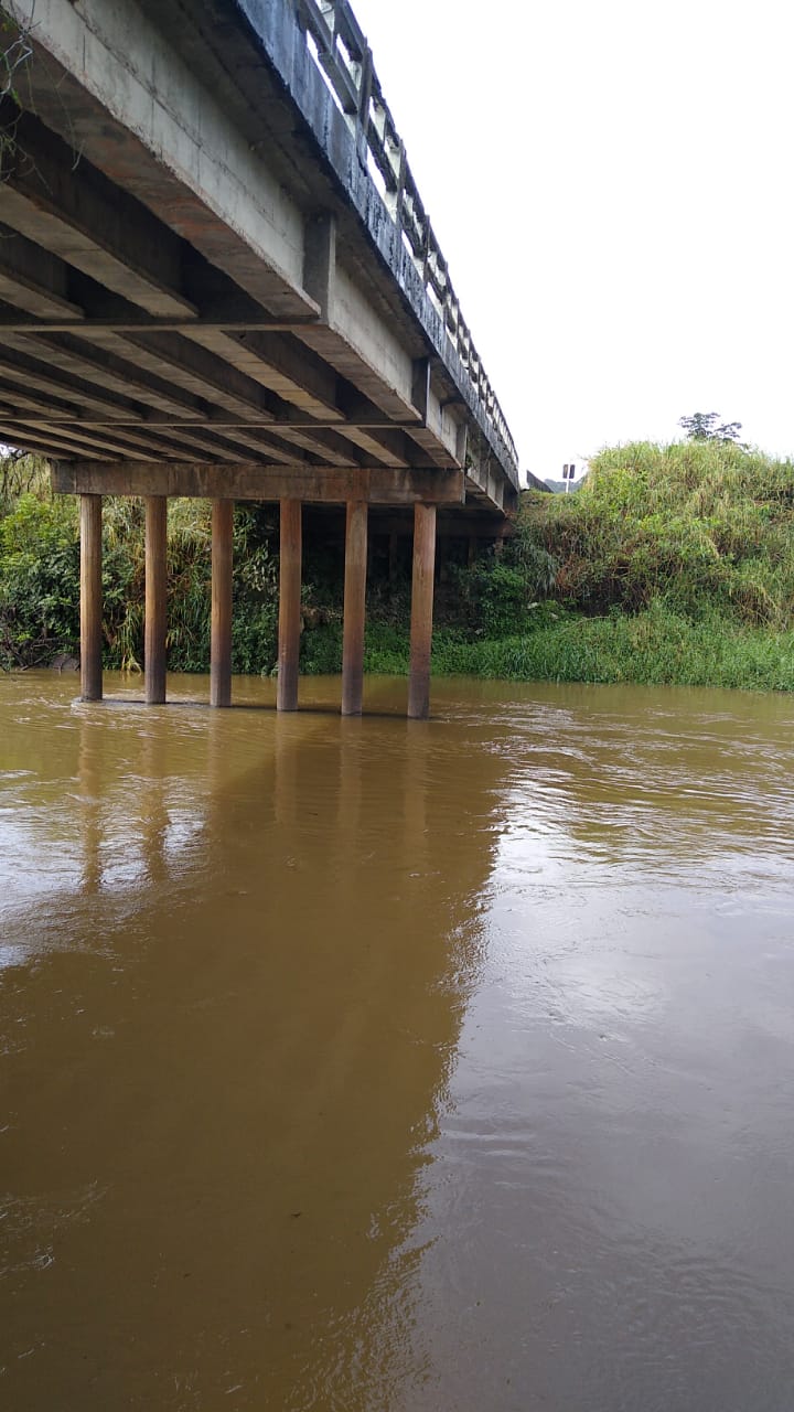 No ponto monitorado no rio Piraí, na altura da ponte da BR 280, em Joinville, as amostras atenderam aos parâmetros do Conama