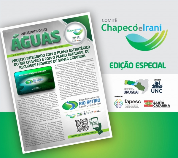 Edição especial do Informativo das águas está disponível para leitura