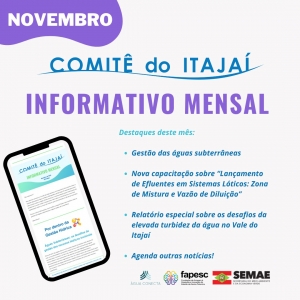 Informativo do Comitê do Itajaí!