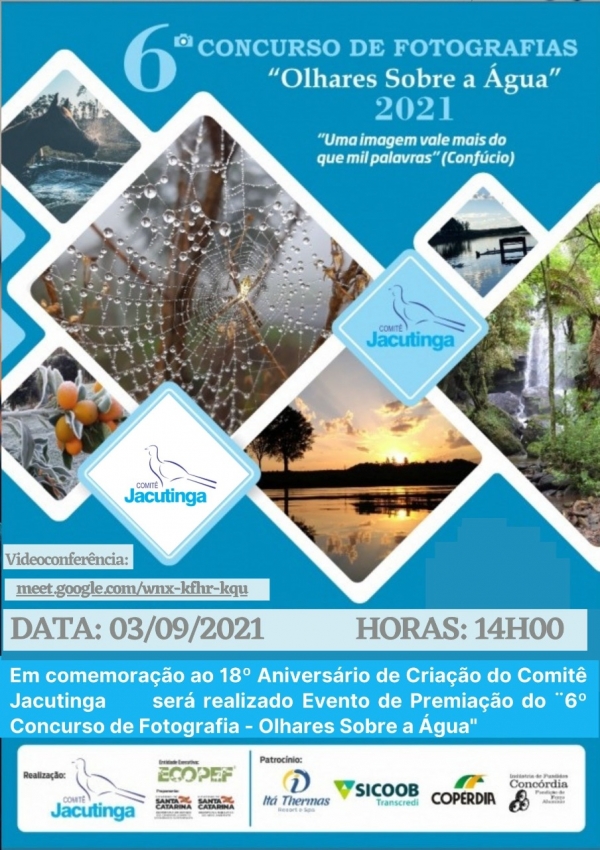 Evento premiará os vencedores do 6º Concurso de Fotografias