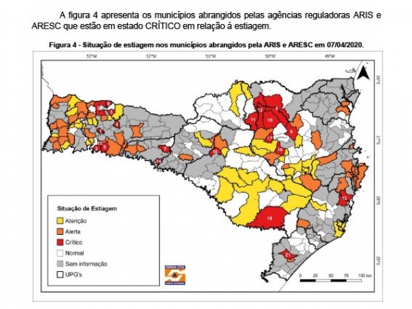 Agências de água alertam para estiagem prolongada