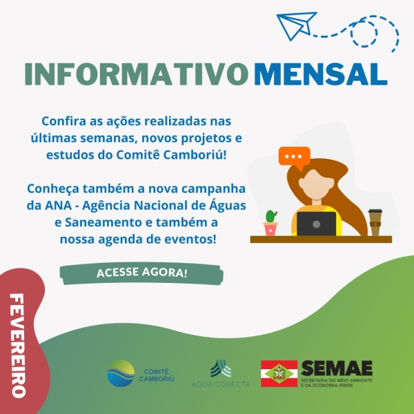 Informativo de fevereiro no ar!