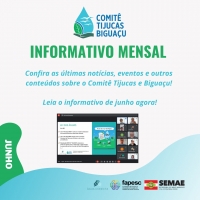 Informativo de junho do Comitê Tijucas e Biguaçu