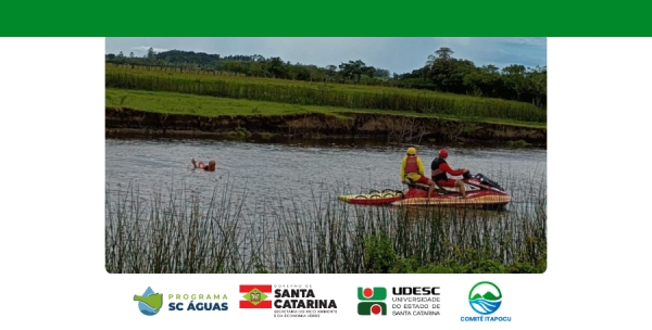 Regi&otilde;es norte e nordeste catarinenses concentram maior n&uacute;mero de afogamentos em ambientes de &aacute;gua doce