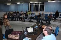 Técnicos dos comitês das bacias dos rios Urussanga e Tubarão realizam visita técnica à Prefeitura de Treze de Maio(SC)