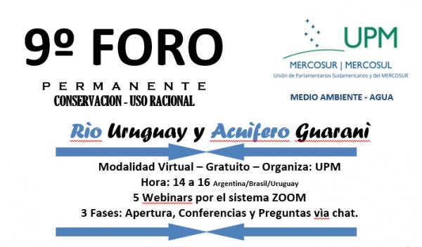Presidente do Comitê Jacutinga ministrará palestra no Fórum Sulamericano sobre Rio Uruguai e Aquífero Guarani