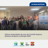 Última Assembleia do ano do Comitê Itapocu destaca projetos e planeja 2025
