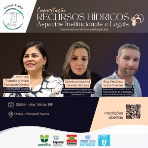 Capacitação: Recursos Hídricos - Aspectos Institucionais e Legais
