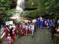 Visita de alunos a Bacia do Rio Urussanga