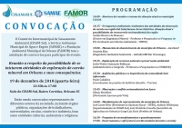 Encontro discute possibilidade e consequências de exploração de carvão mineral em Orleans
