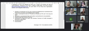 Comitê Araranguá e Afluentes do Mampituba reúne Câmara Técnica de Assuntos Institucionais Legais