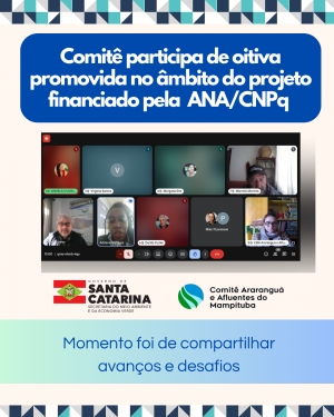 Avanços e desafios da governança da água são debatidos em oficina com participação do CBH Araranguá e Afluentes do Mampituba