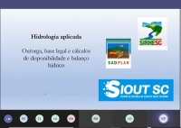 Técnicos da Sema participam de capacitação sobre hidrologia aplicada à gestão dos recursos hídricos