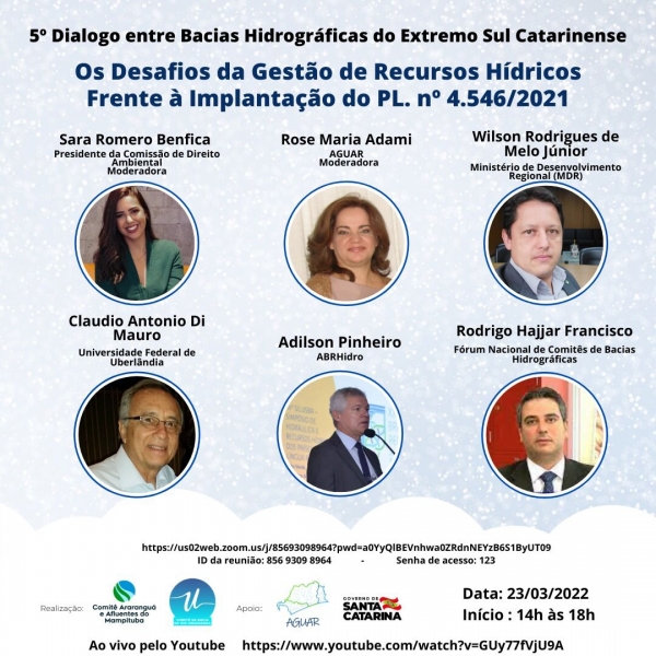 5ª Diálogo Entre Bacias Hidrográficas Extremo Sul de Santa Catarina