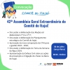 Convocação da 42ª Assembleia Geral Extraordinária do Comitê do Itajaí
