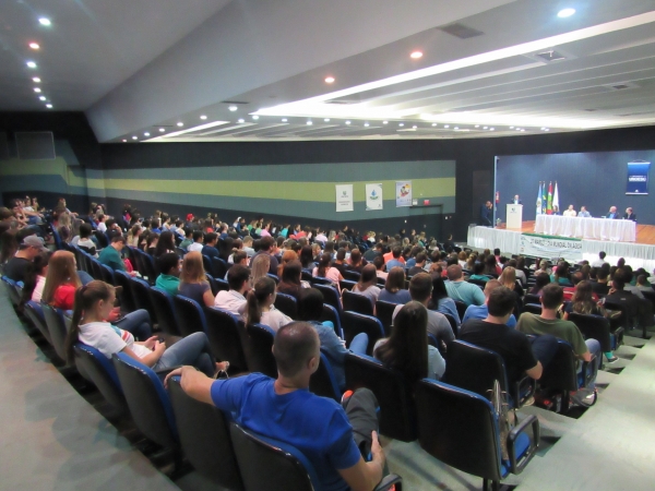 Noite de palestras na Unoesc Campus Videira em alusão ao Dia da Água