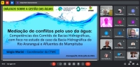Entidade Executiva UnC promove palestra para discutir a Mediação de Conflitos pelo Uso da Água