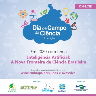 Dia de Campo da Ciência 100% on-line em 2020