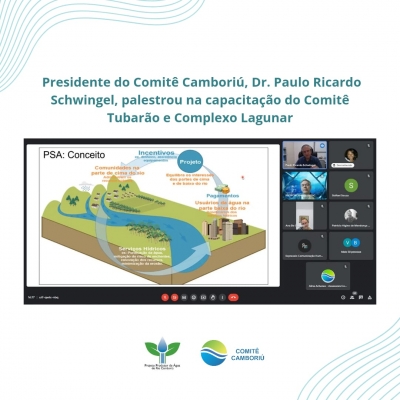 Presidente do Comitê Camboriú palestrou na Capacitação do Comitê Tubarão e Complexo Lagunar