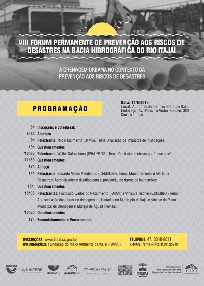 Programação do Evento