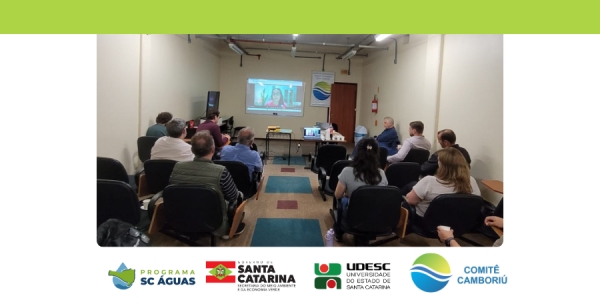 Atua&ccedil;&atilde;o participativa fortalece gest&atilde;o dos recursos h&iacute;dricos no Comit&ecirc; Cambori&uacute;