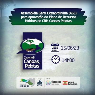 Comitê Canoas-Pelotas convoca Assembleia Geral Extraordinária