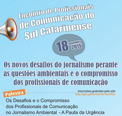 Comitê da Bacia do Rio Urussanga promove encontro de Profissionais de Comunicação