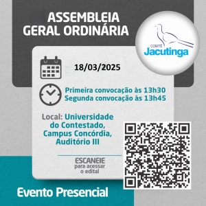 Comitê Jacutinga realiza 1ª Assembleia Geral Ordinária de 2025