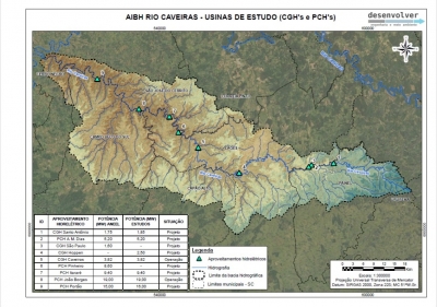 Avaliação Integrada de Bacia Hidrográfica do Rio Caveiras - AIBH Caveiras