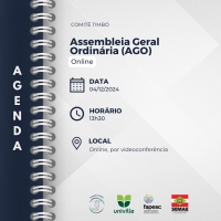 Convocação para Assembleia Geral Ordinária do Comitê do Rio Timbó