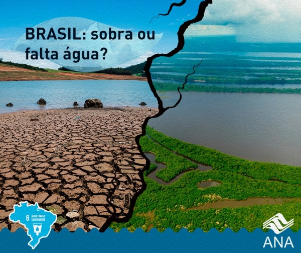 Brasil: sobra ou falta água?